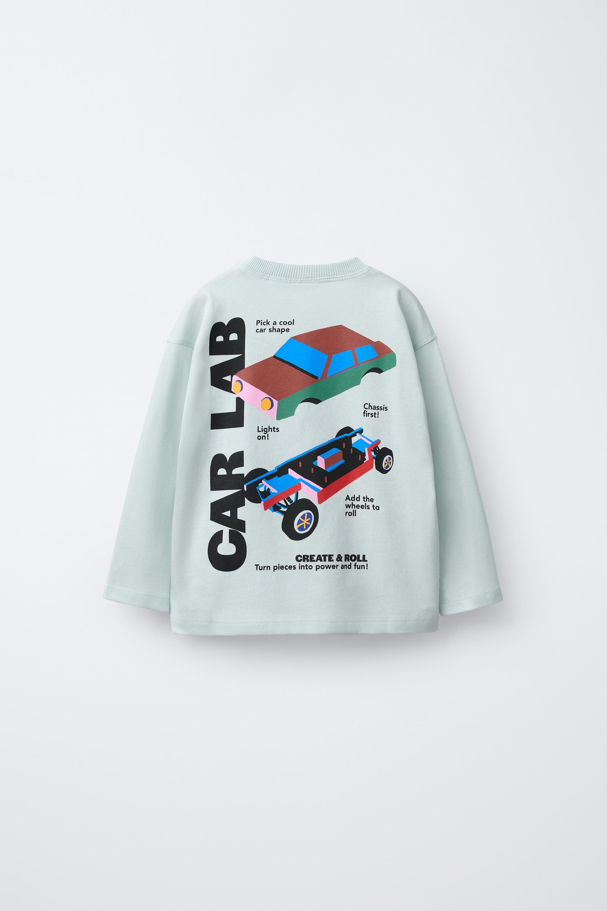 T-SHIRT À IMPRIMÉ VOITURE